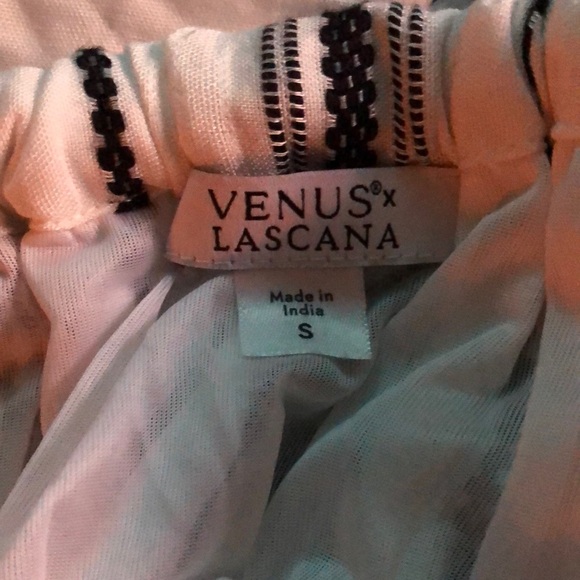 VENUS Lascana White and Black Midi Dress size Small - Picture 15 of 15
